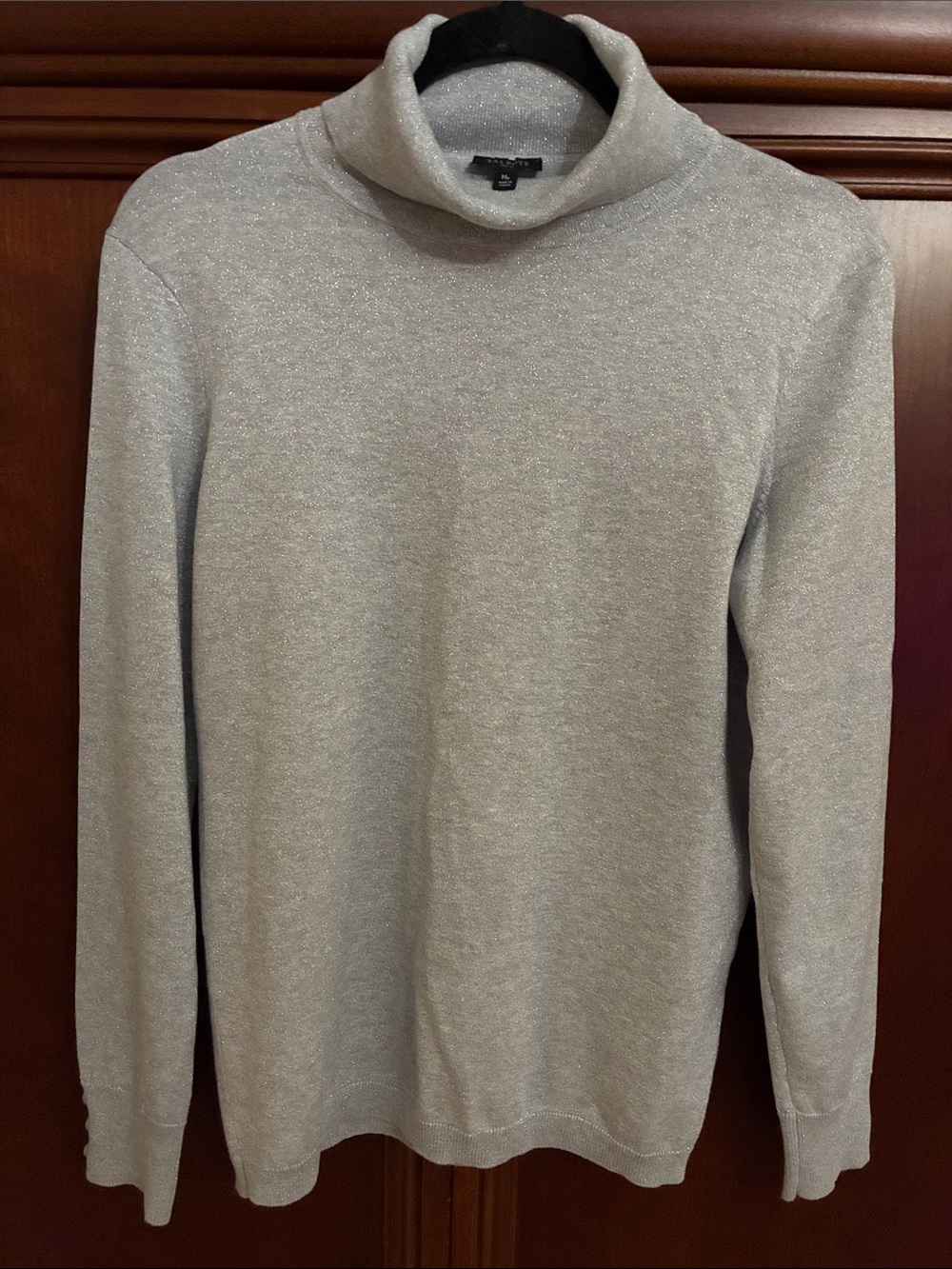 Womens silver Turtleneck Sweater - Unbranded
